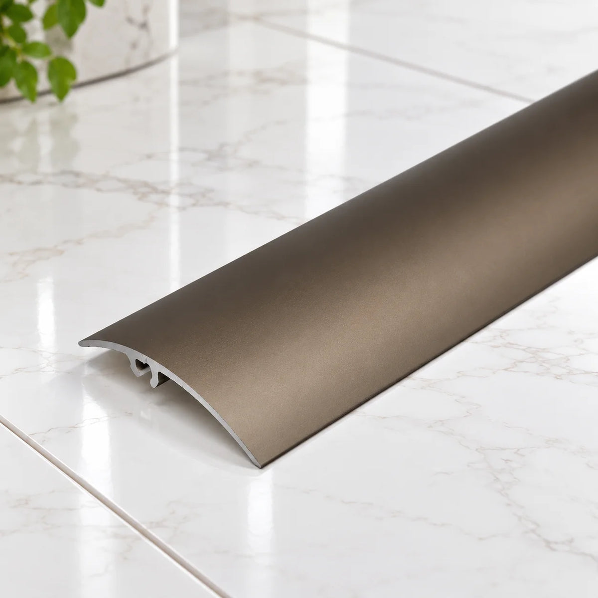 50mm Aluminium Adjustable Floor Transition Strip In Champagne Color