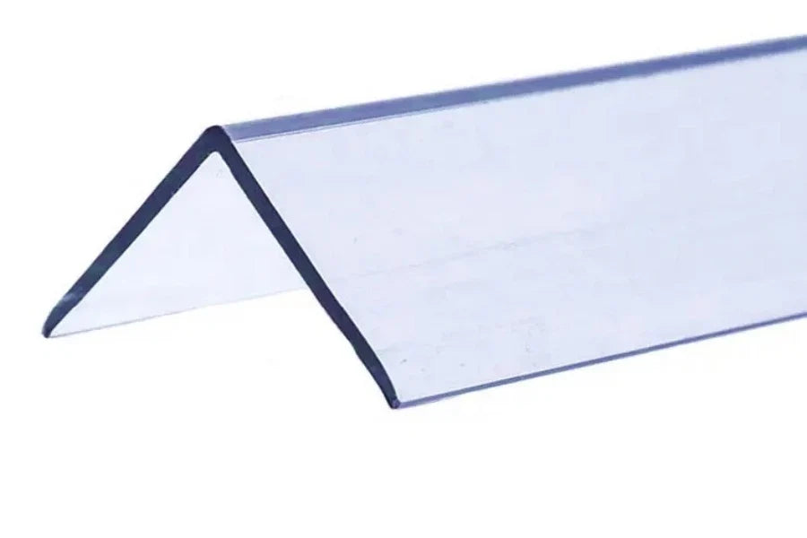 Clear Edge Protector Transparent PVC Plastic Corner Angle Trim 90° - 01 Image