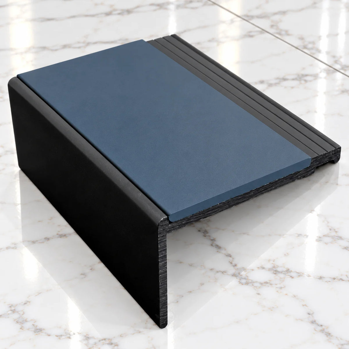 NHP 60.4x32mm Heavy Duty PVC Non-Slip Stair Nosing In Cobalt Blue Color