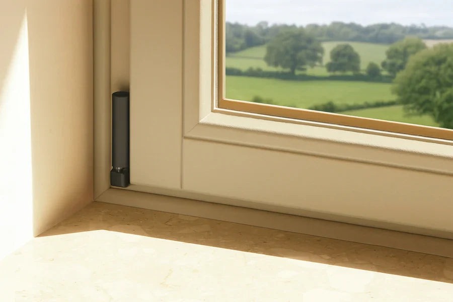 Decorative Flooring Window Edge Beading Worktop Strip uPVC Quadrant Trim Moulding-Fixing Image