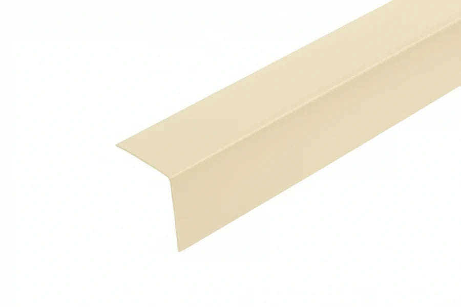 Edge Protector Ivory PVC Plastic Corner Angle Trim 90° - 01 Image