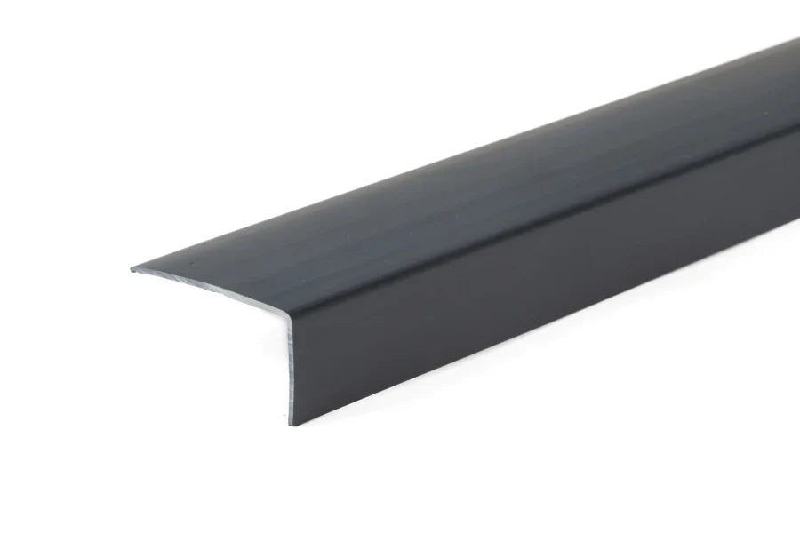 Equal & Unequal RAL 7016 Edge Protector Anthracite PVC Plastic Corner Angle Trim 90°- 01Image