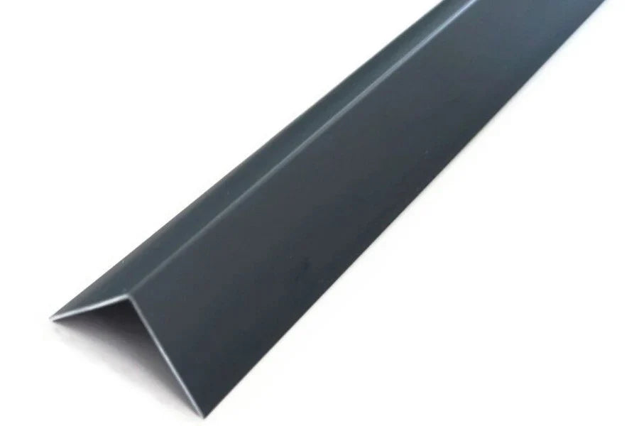 Equal & Unequal RAL 7016 Edge Protector Anthracite PVC Plastic Corner Angle Trim 90°- 02image