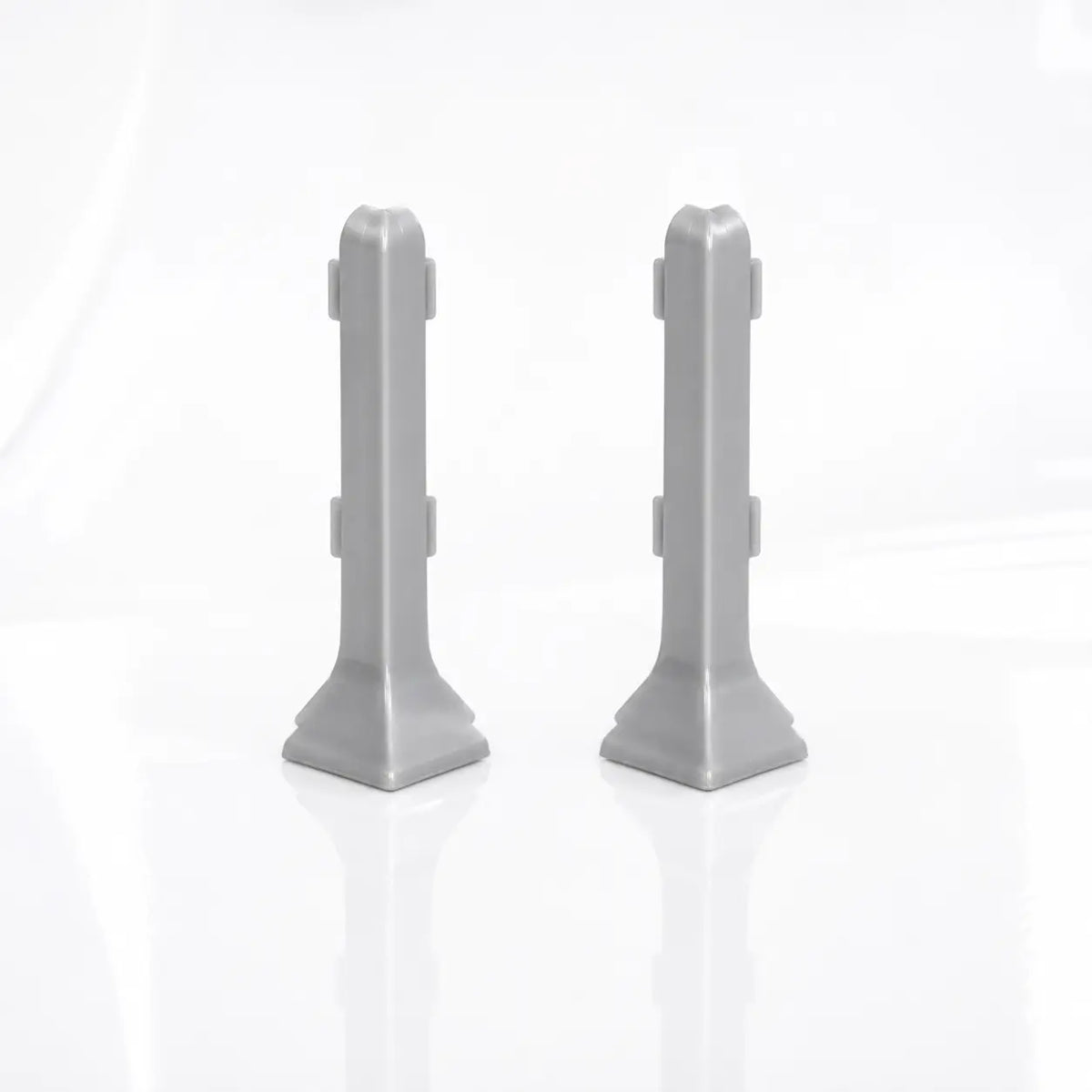Anodised Aluminium Skirting Board Trim Profile External Corner