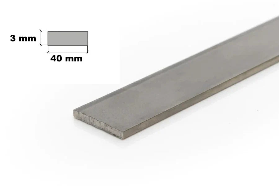 Flat Bar Plate Stainless Steel 304 Grade Dimension 3mm x 40mm