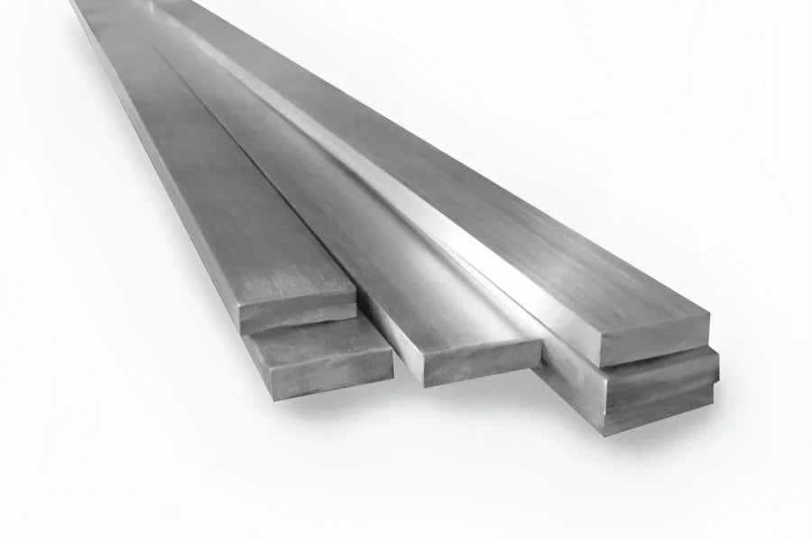 Flat Bar Plate Stainless Steel 304 Grade Close Up Image