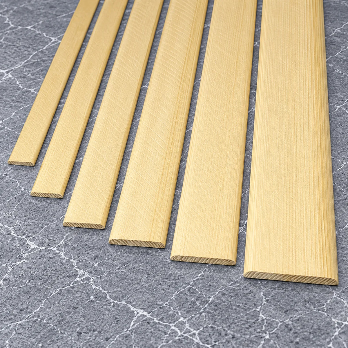 Pine Wood Flat Trim 20mm–90mm | Natural Pine Flat Bar Moulding All Sizes