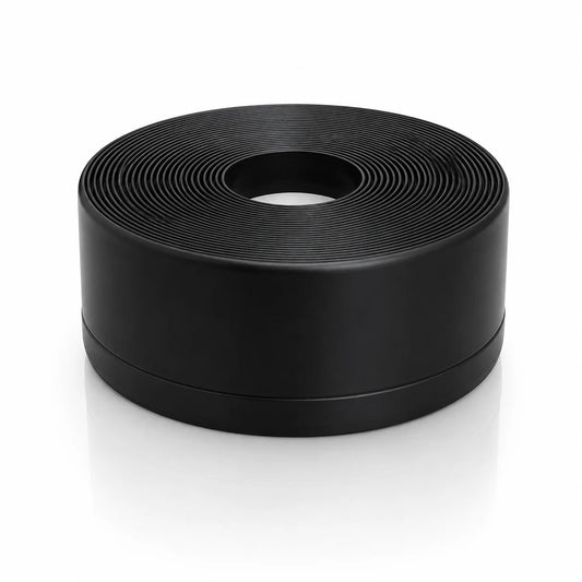 Flexible PVC Skirting Board Soft Trim Strip Black Color