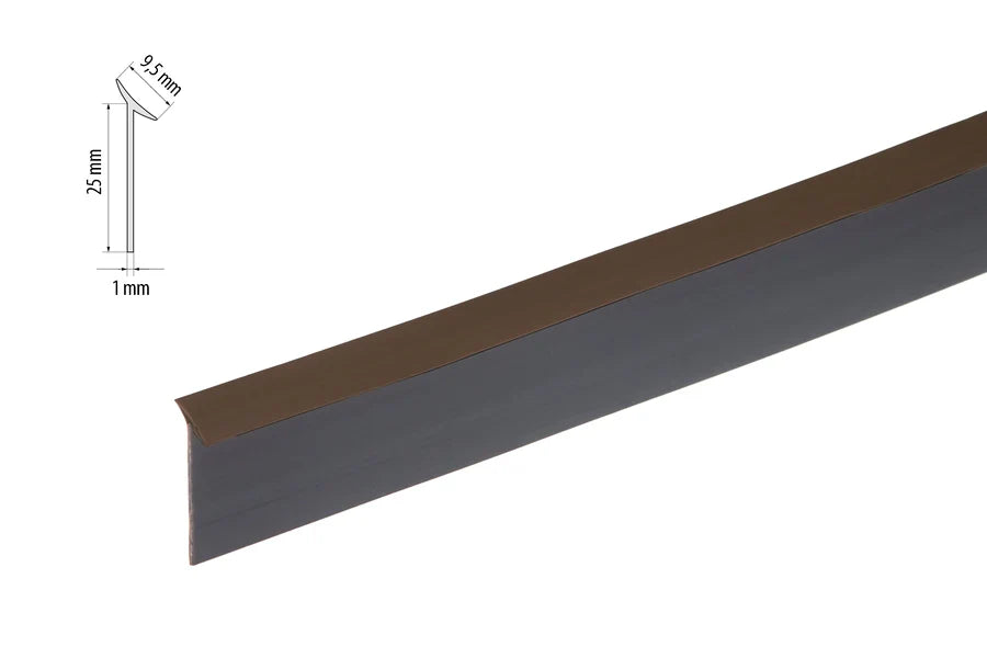 Flexible Waterproof Adhesive Edge Worktop Seal Strip Trim - Kitchen Bathroom Wood 1 image