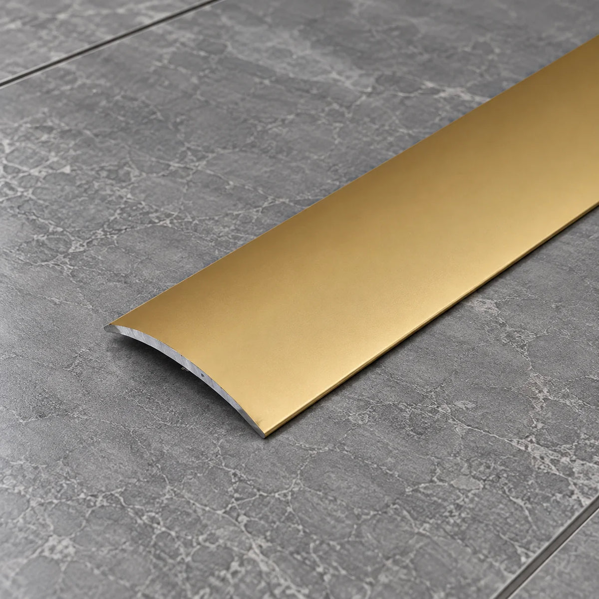 30mm Self-Adhesive Aluminium Floor Transition Strip In Gold Color