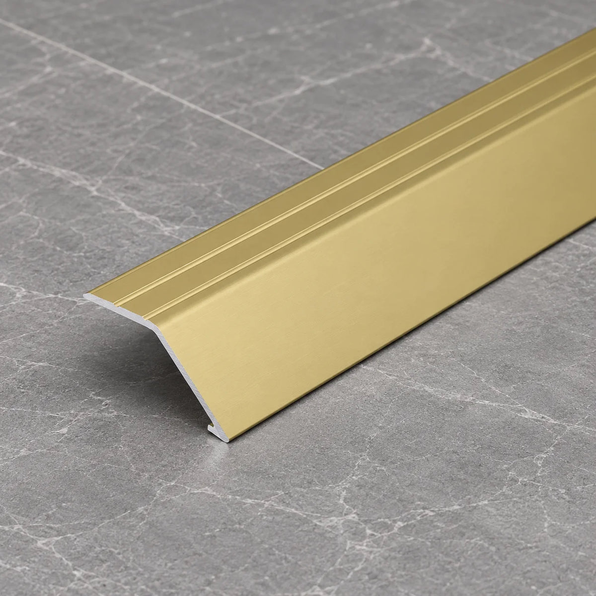 41mm Self-Adhesive Aluminium Ramp Transition Strip In Gold Color