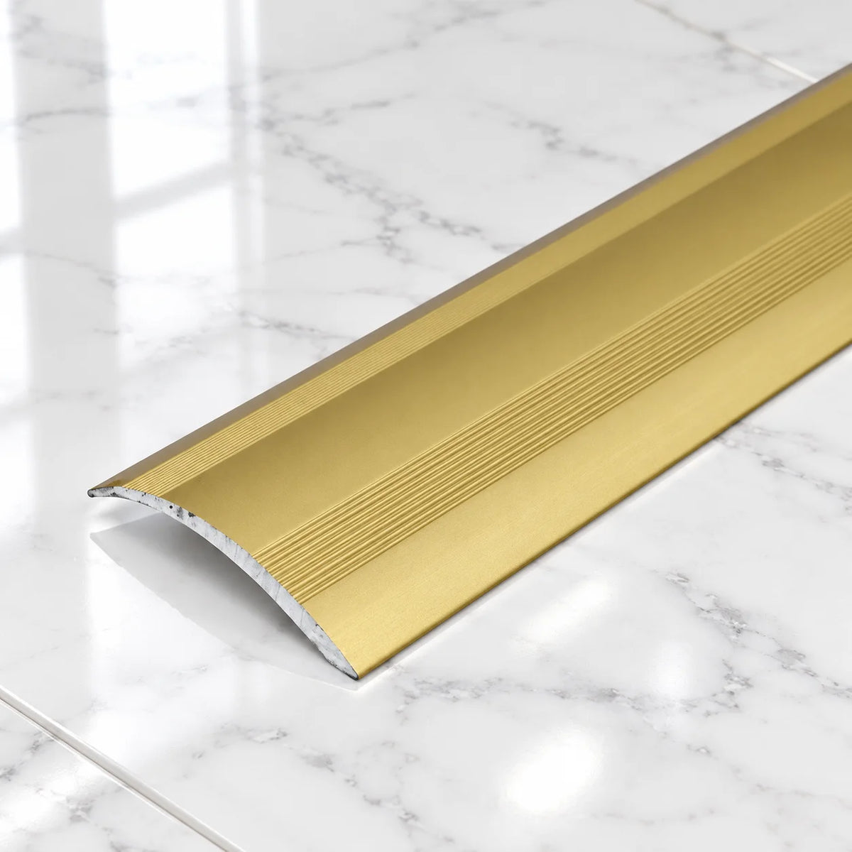 41mm Self Adhesive Aluminium Ramp Threshold Strip In Gold Color