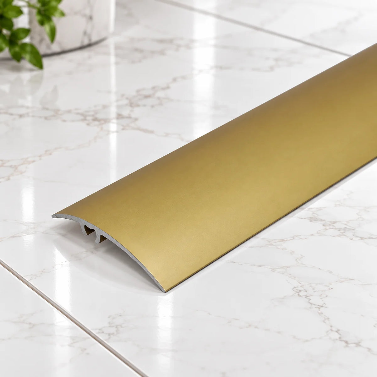 50mm Aluminium Adjustable Floor Transition Strip In Gold Color
