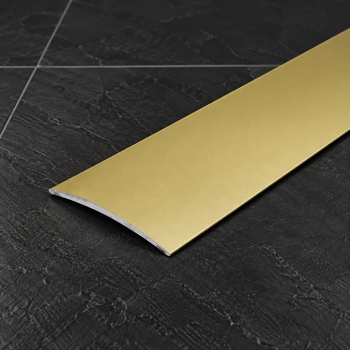 80mm Self-Adhesive Aluminium Threshold Strip In Gold Color