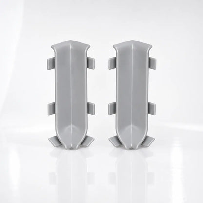 Anodised Aluminium Skirting Board Trim Profile Internal Corner