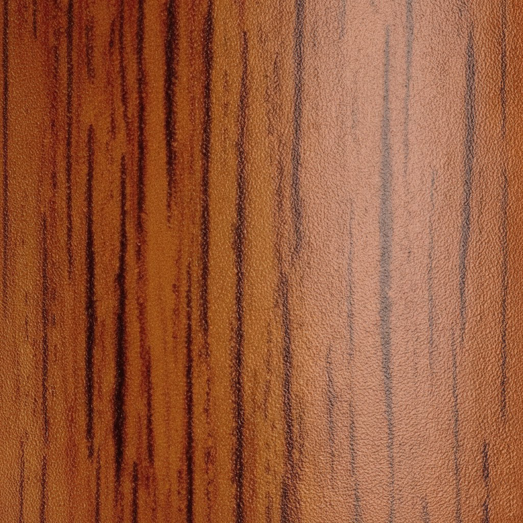 Mahogany A36 stair nosing edge trim with wood effect finish and self adhesive backing