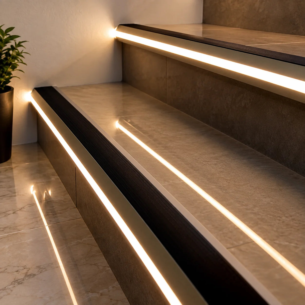 NSLR50 Tredsafe Vision Light Out Stair Nosing Realuse Image