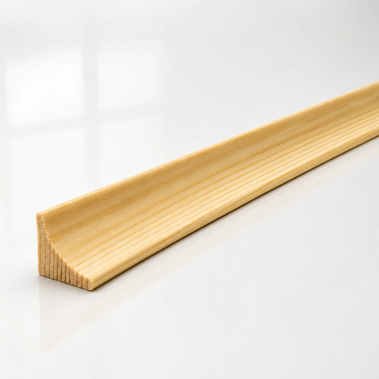 Natural Pine Wood Scotia Trim profile