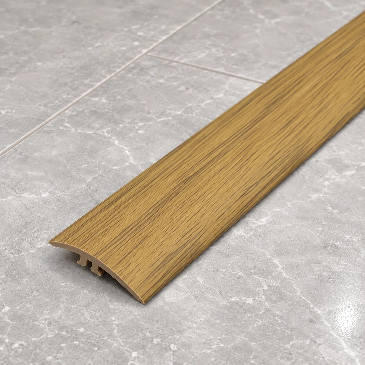 30mm PVC Wood Effect Self-Adhesive Threshold Strip Oak G3