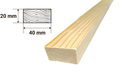 PSE Beam Pine Wood Strip Smooth Sawn Moulding Battens Planed Wooden Timber