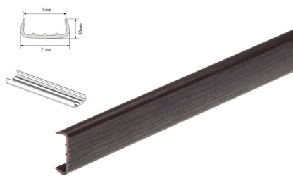PVC Melamine Furniture Board Panel Cover U Trim Edging Strip