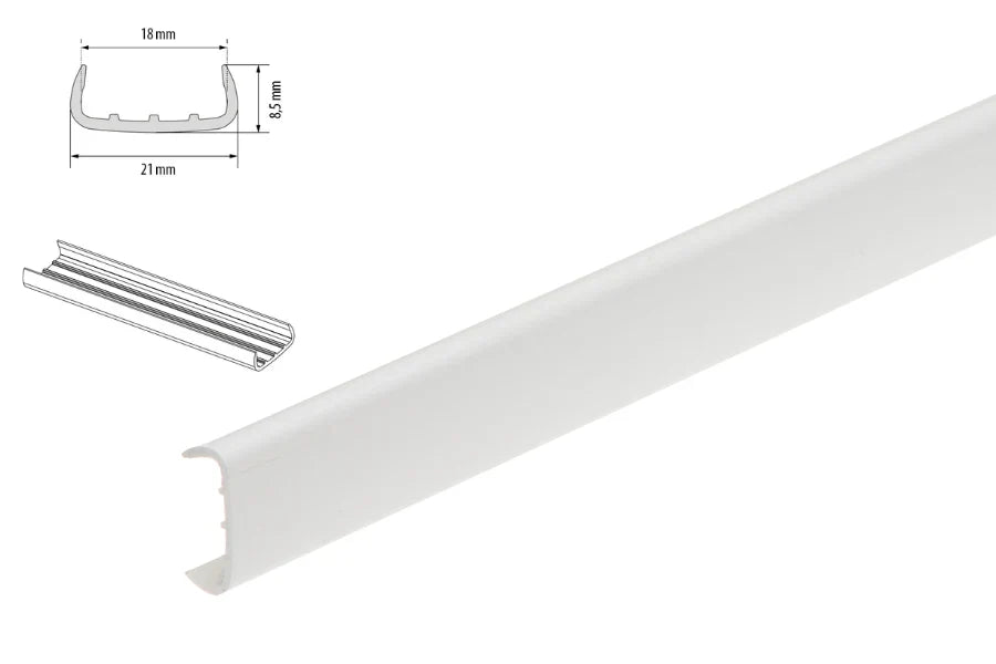 PVC Melamine Furniture Board Panel Cover U Trim Edging Strip- Reference Image