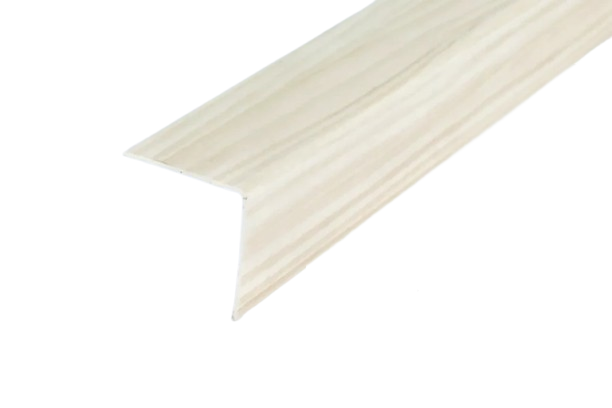PVC Plastic Edge Protector Moulding Wood Effect Corner Angle Trim 90° - Maple