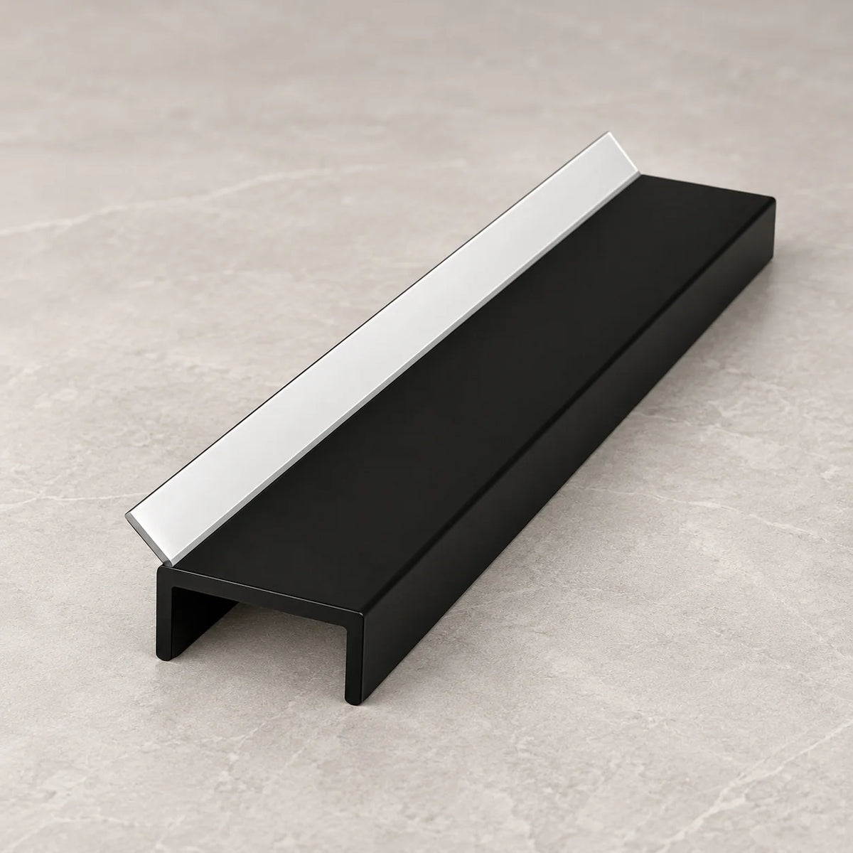 Black PVC Plinth Sealing Strip for 16mm & 18mm Kickboards In Black Color
