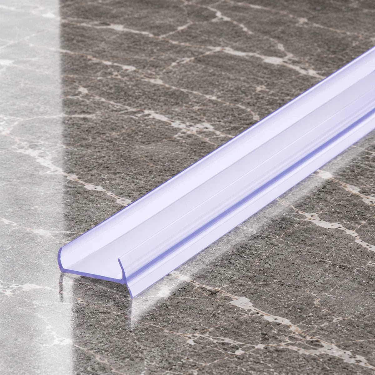 Transparent Kickboard Trim MDF Panel Cover PVC Plinth Sealing Strip 