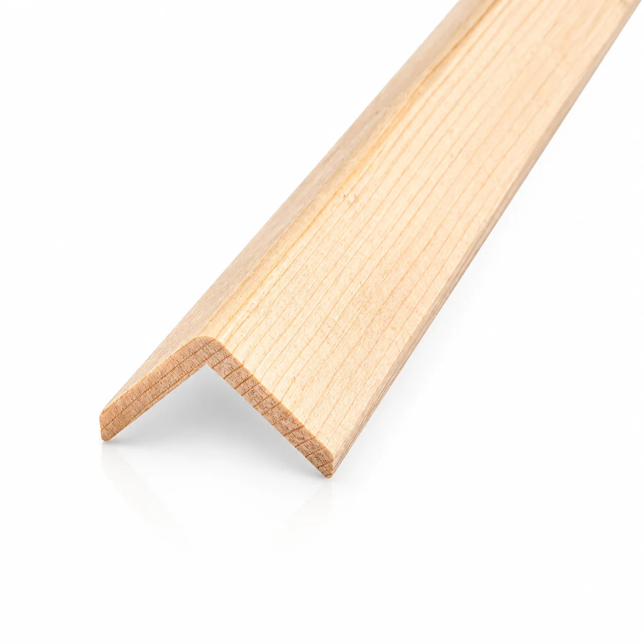 Pine Wood Internal External Edge Moulding Corner Angle Trim 90°