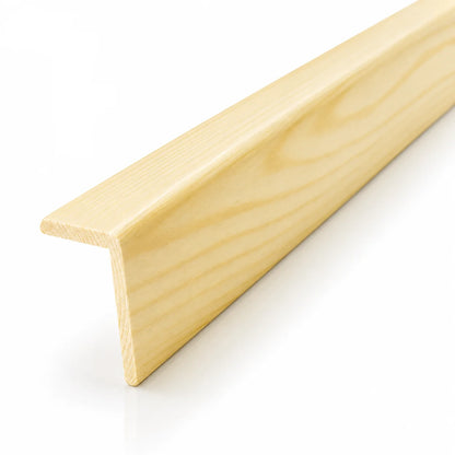 Pine Wood Internal External Edge Moulding Corner Angle Trim 90° 5x30x70