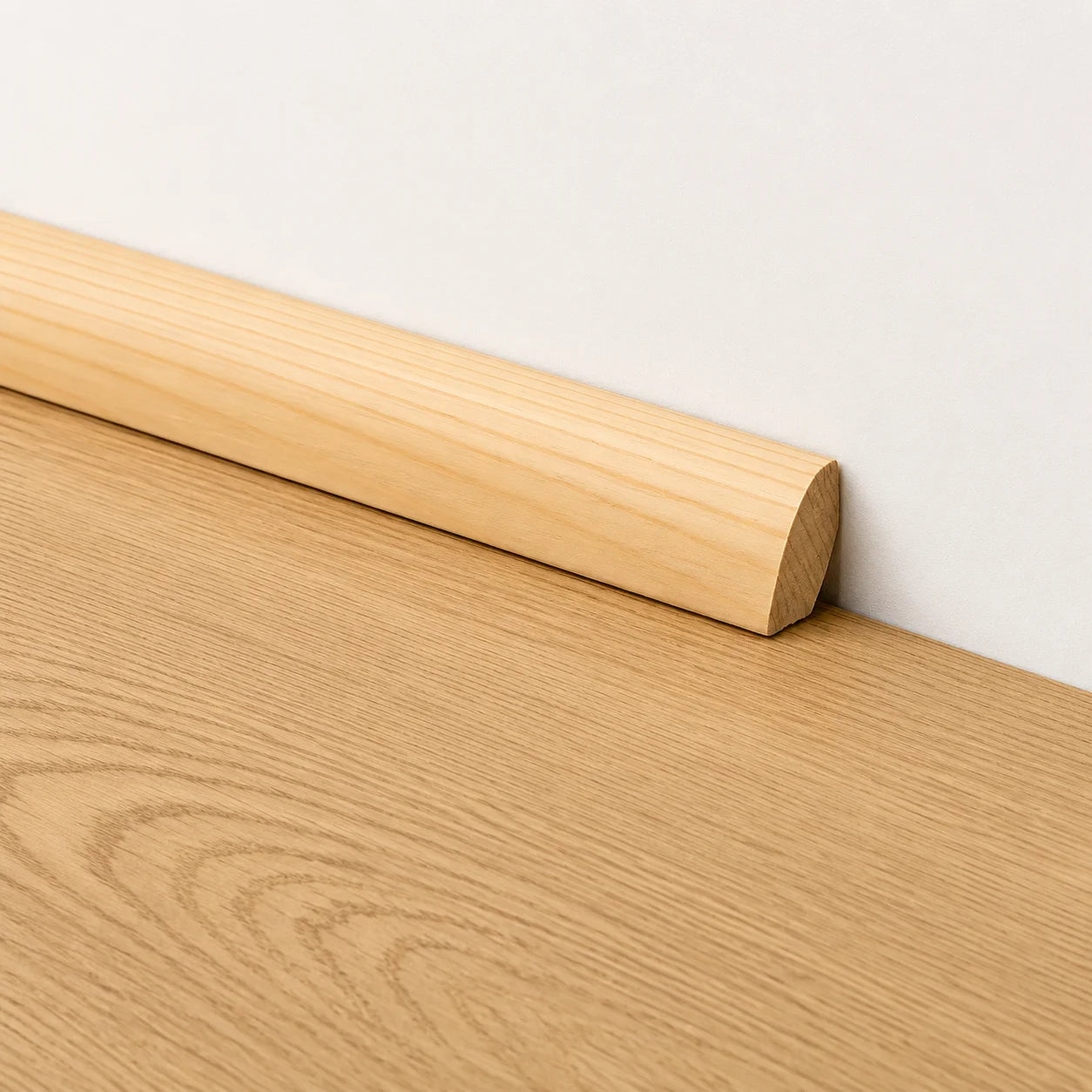 Pine Wood Scotia Beading, Grooved Trim Moulding Strip Usage Image