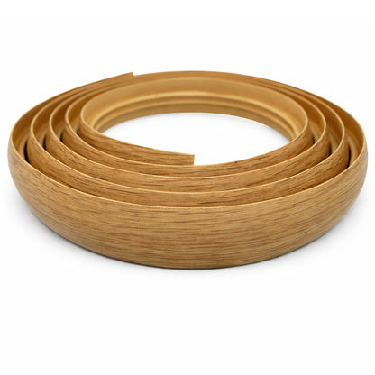 Oak 40mm Flex Line PVC flexible flooring transition profile door threshold