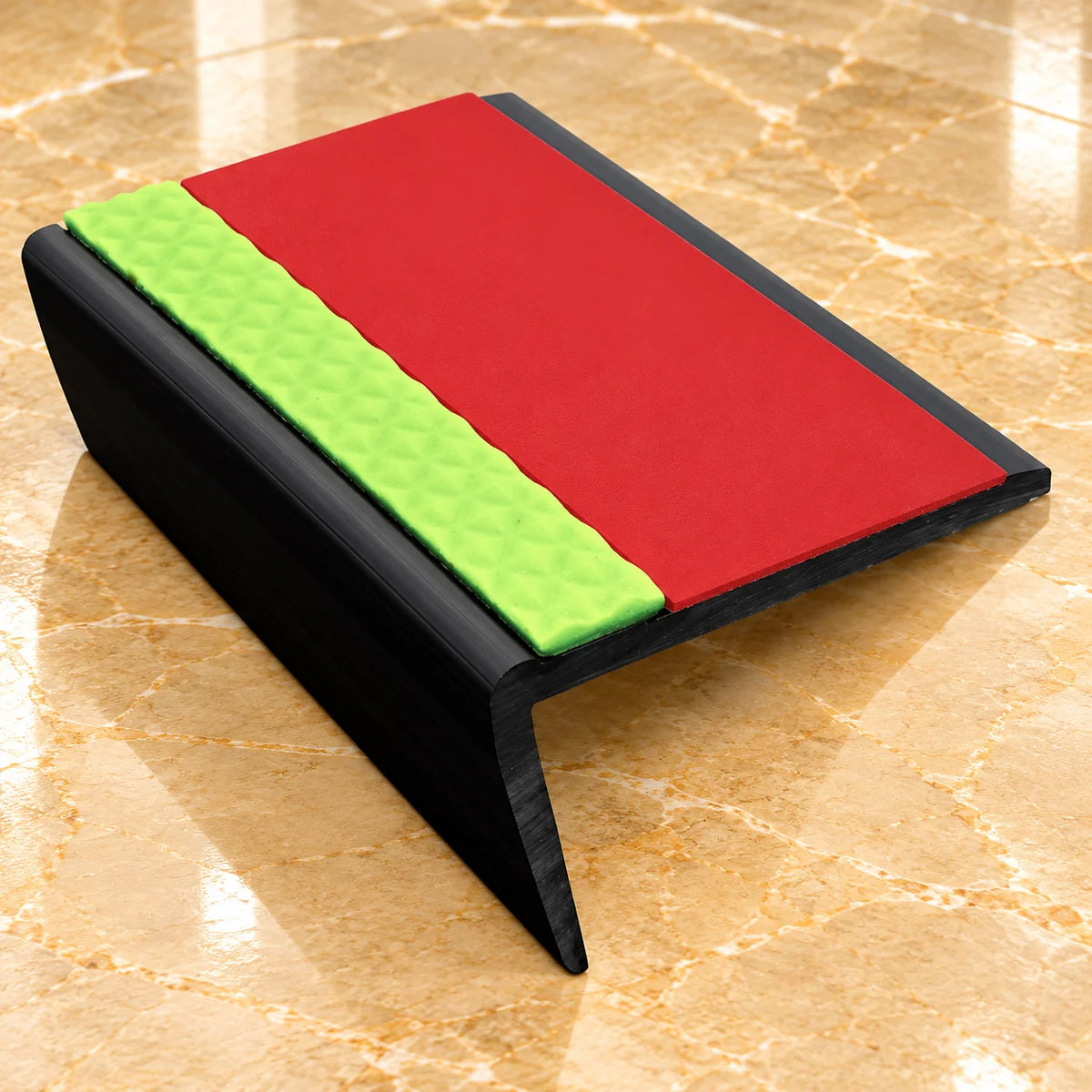 ASR 63x35mm Aluminator® Rakeback Stair Nosing In Red Color