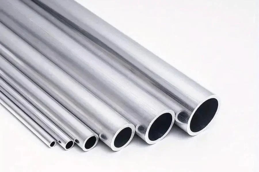Round Tube Pipe Natural 1 M / 39.37" Length- Aluminium