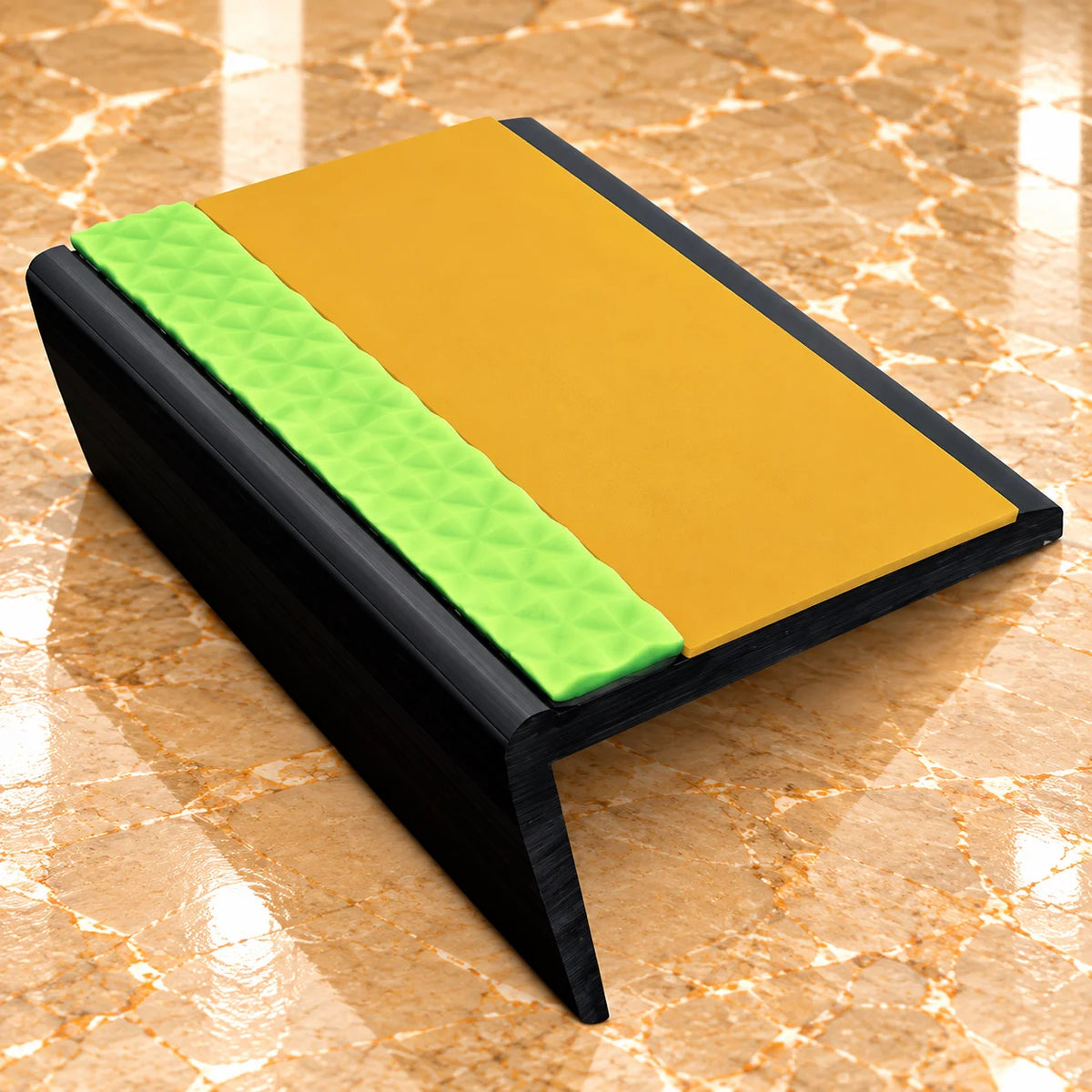 ASR 63x35mm Aluminator® Rakeback Stair Nosing In Saffron Color