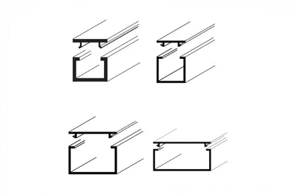 Self-Adhesive White PVC Plastic Cover Mini Cable Trunking Wire Conduit