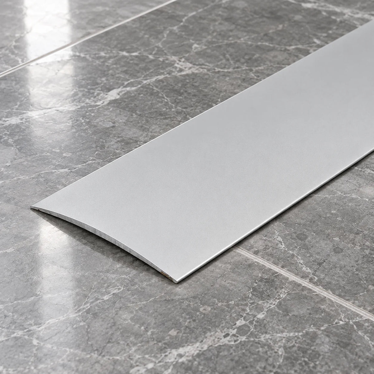 100mm Self-Adhesive Aluminium Threshold Strip In Silver Color