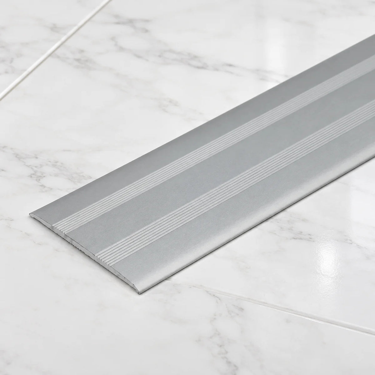 35mm Self-Adhesive Aluminium Floor Transition Strip In Silver Color