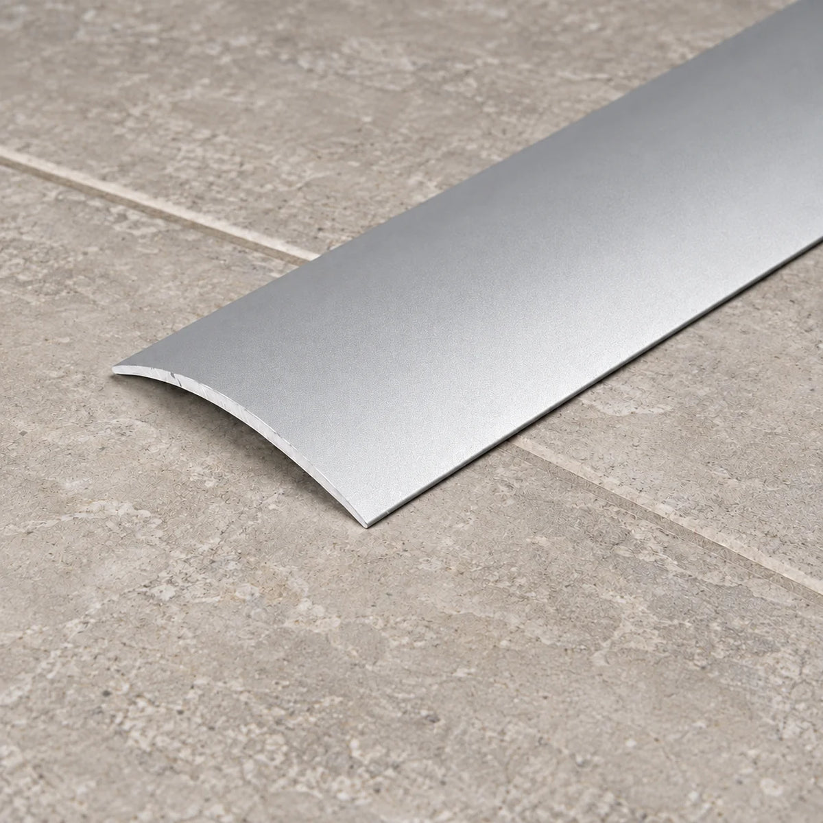 49mm Aluminium Floor Transition Threshold Strip In Silver 