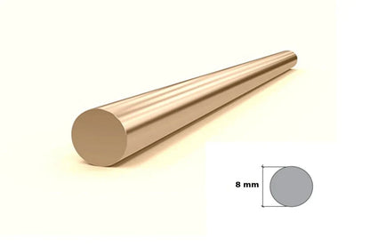 Solid Metal Milling Turning DIY Brass Round Bar Rod Various Diameters
