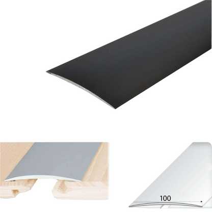 100mm Anodised Aluminium Self Adhesive Door Threshold Strip
