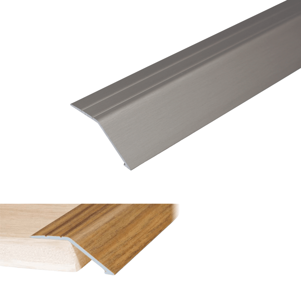 A47 41mm Anodised Aluminium Door Threshold Ramp Profile