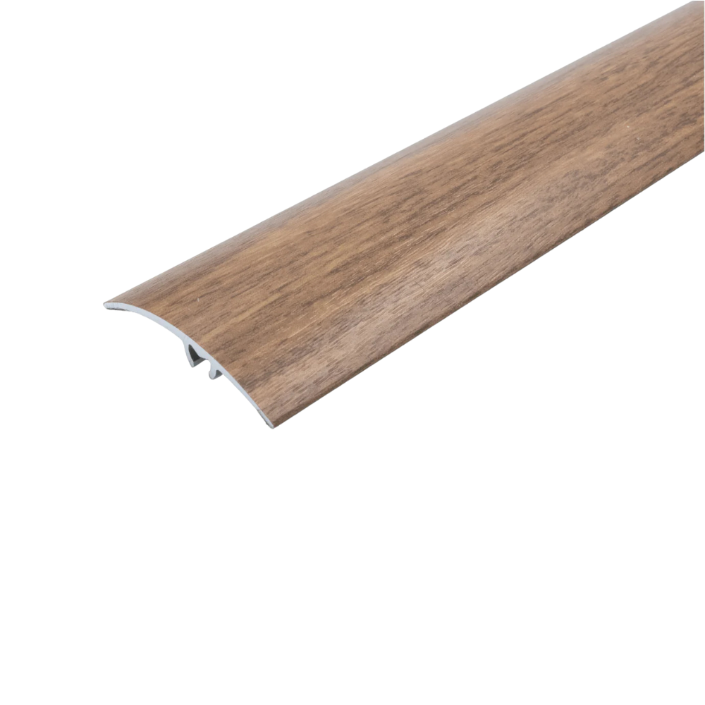 A65 50mm Heavy Duty Aluminium Wood Effect Door Threshold Strip – No Visible Screws