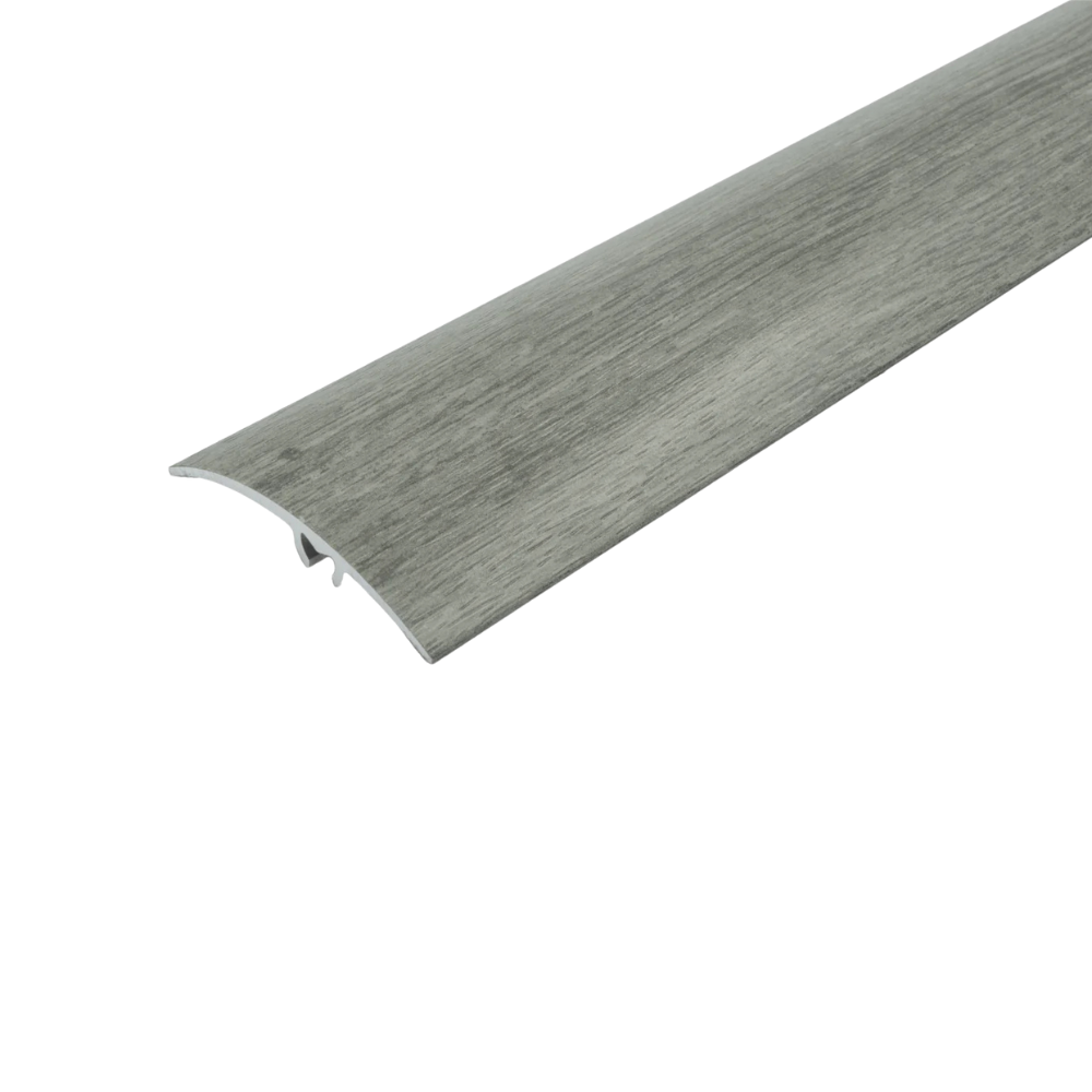 A65 50mm Heavy Duty Aluminium Wood Effect Door Threshold Strip – No Visible Screws
