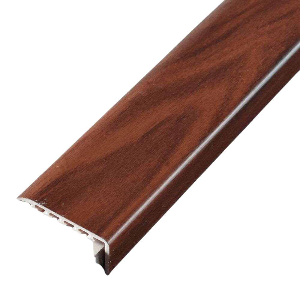 D-K0200 30 x 30mm Pvc Wood Effect Stair Nosing Edge Trim