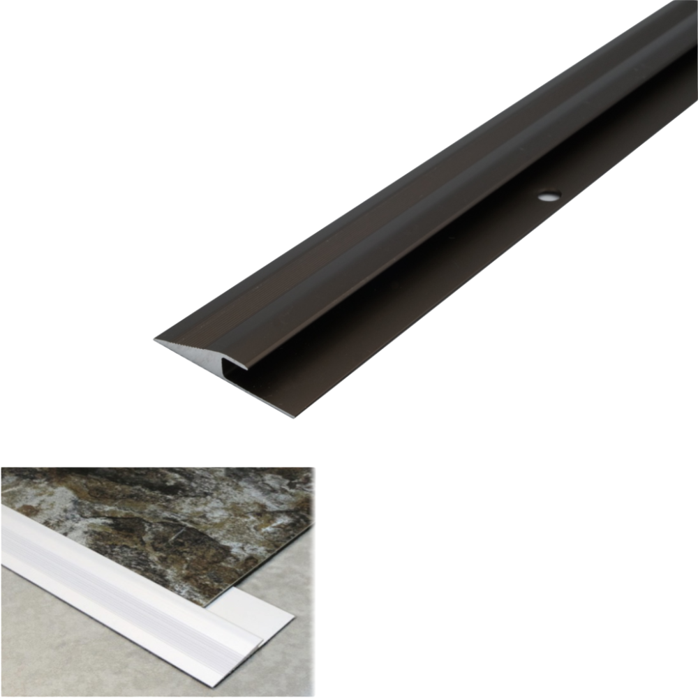 2.7m Click Vinyl Flooring Edge Profile Reducer Trim Threshold Door Bar Lvt