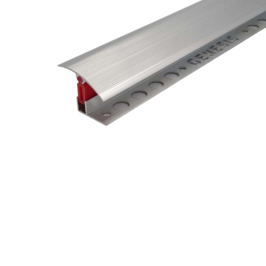 TTC 40mm Aluminium door Threshold T Bar Trim Adjustable Height/Pivots Easy clip