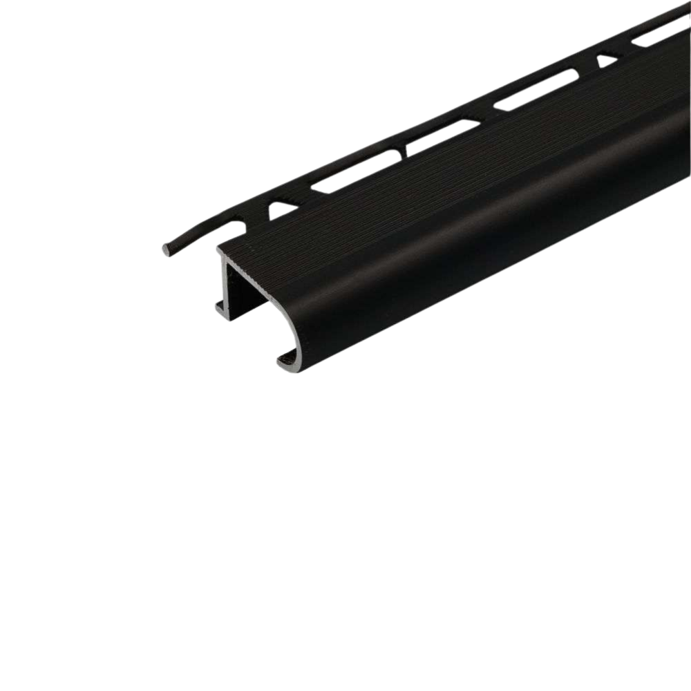 A81 34mm x 11mm x 10mm Aluminium Stair Nosing Edge Trim Step Edging For Tiles