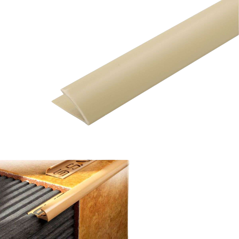 Round Edge PVC Tile Trims Quadrant Tile 8,10,12.5mm